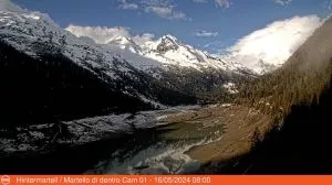 webcam  Lago di Gioveretto (1852 m), Martello (BZ), webcam provincia di Bolzano