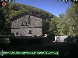 webcam  Eremo Sant Alberico (FC, 1146 m), Monte Fumaiolo, webcam provincia di Forlì-Cesena