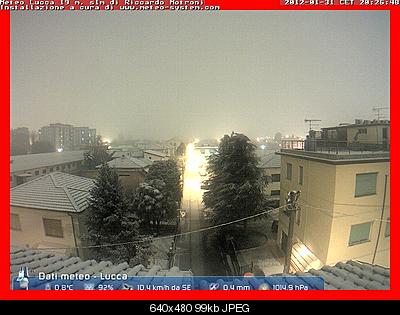 Webcam neve Passo della Raticosa, febbraio 2012