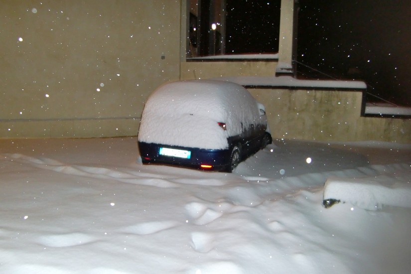 nevicata a firenze del 17 dicembre 2010, molino del piano