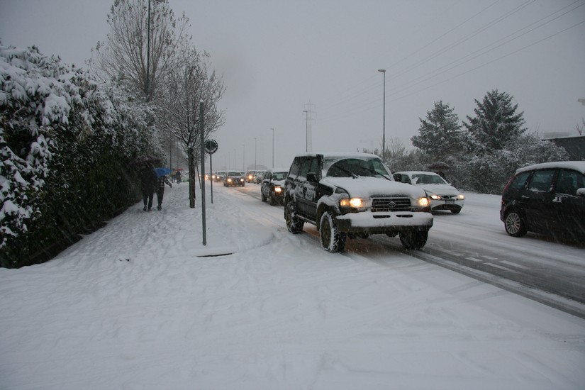 nevicata Sesto Fiorentino del  17 dicembre 2010