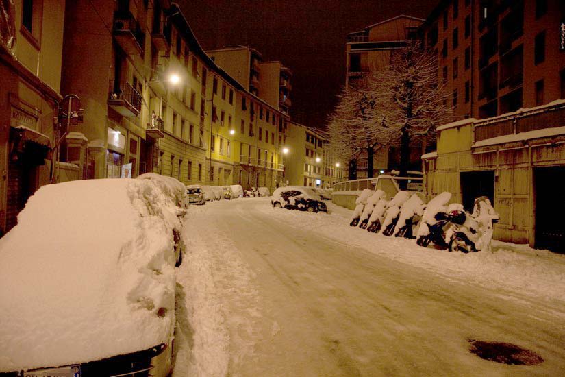 nevicata a firenze rifredi del 17 dicembre 2010
