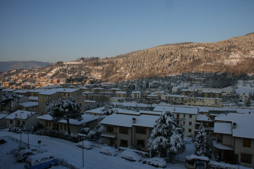 nevicata a firenze del 17 dicembre 2010,San Francesco e Pontassieve