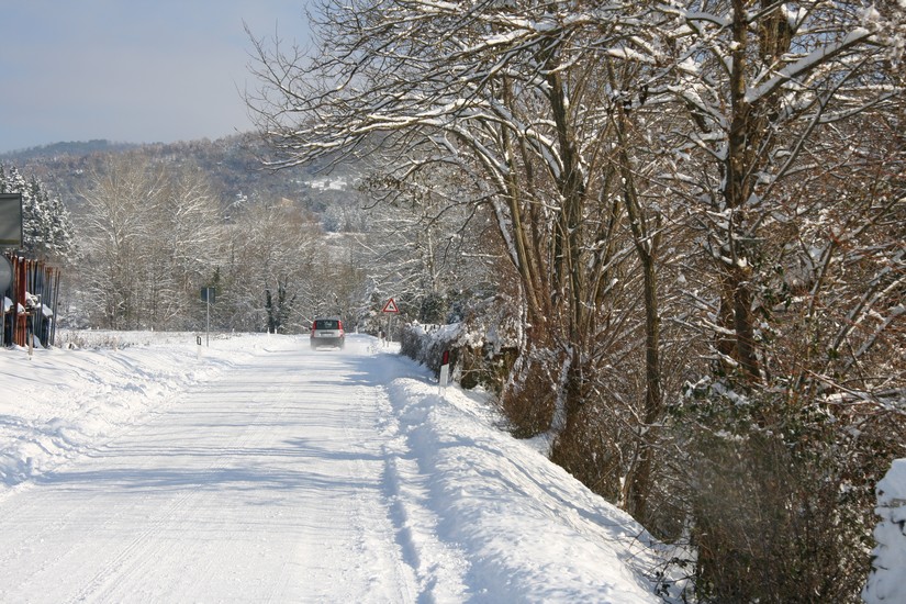 nevicata a firenze del 17 dicembre 2010, Molino del Piano