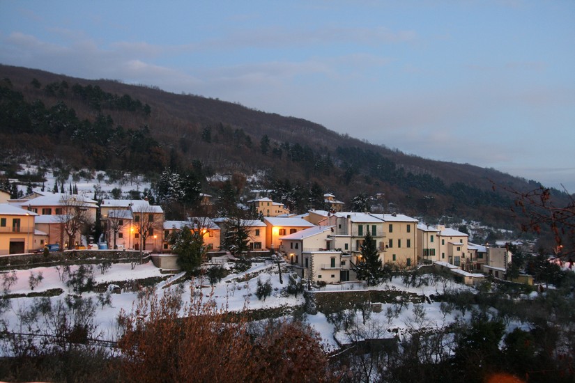 nevicata a firenze del 17 dicembre 2010, Santa Brigida