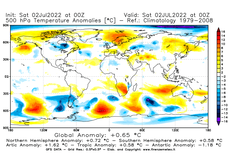 GFS analysi map - Temperature Anomalies [°C] at 500 hPa in World
									on 02/07/2022 00 <!--googleoff: index-->UTC<!--googleon: index-->