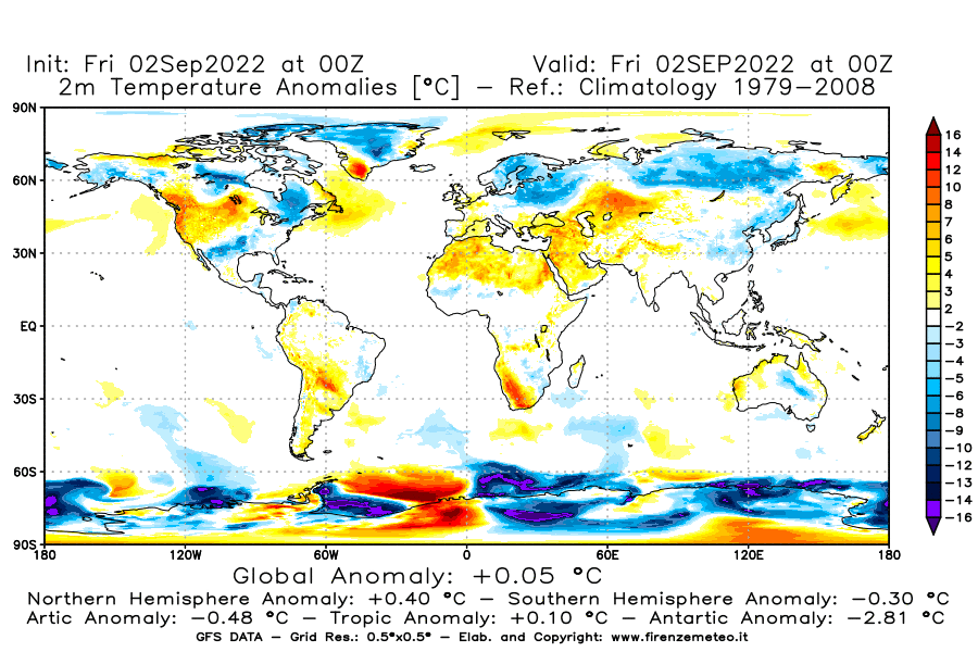 GFS analysi map - Temperature Anomalies [°C] at 2 m in World
									on 02/09/2022 00 <!--googleoff: index-->UTC<!--googleon: index-->