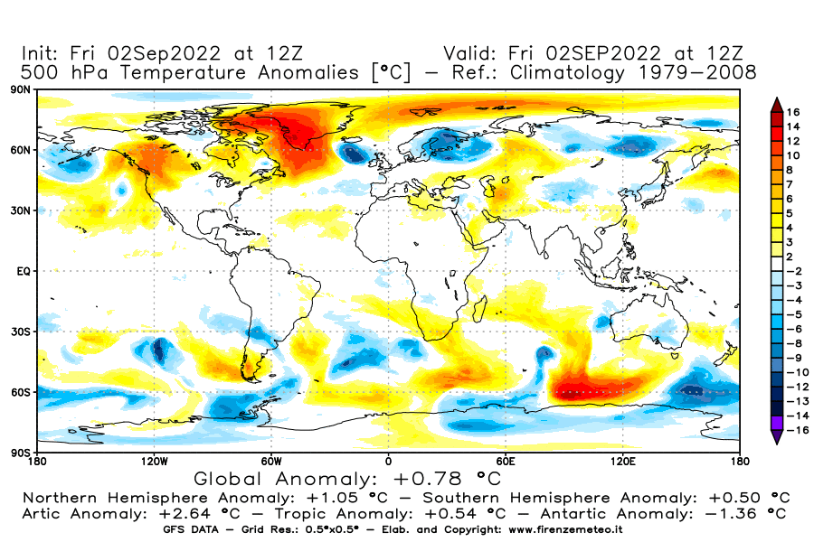 GFS analysi map - Temperature Anomalies [°C] at 500 hPa in World
									on 02/09/2022 12 <!--googleoff: index-->UTC<!--googleon: index-->