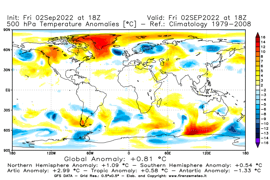 GFS analysi map - Temperature Anomalies [°C] at 500 hPa in World
									on 02/09/2022 18 <!--googleoff: index-->UTC<!--googleon: index-->