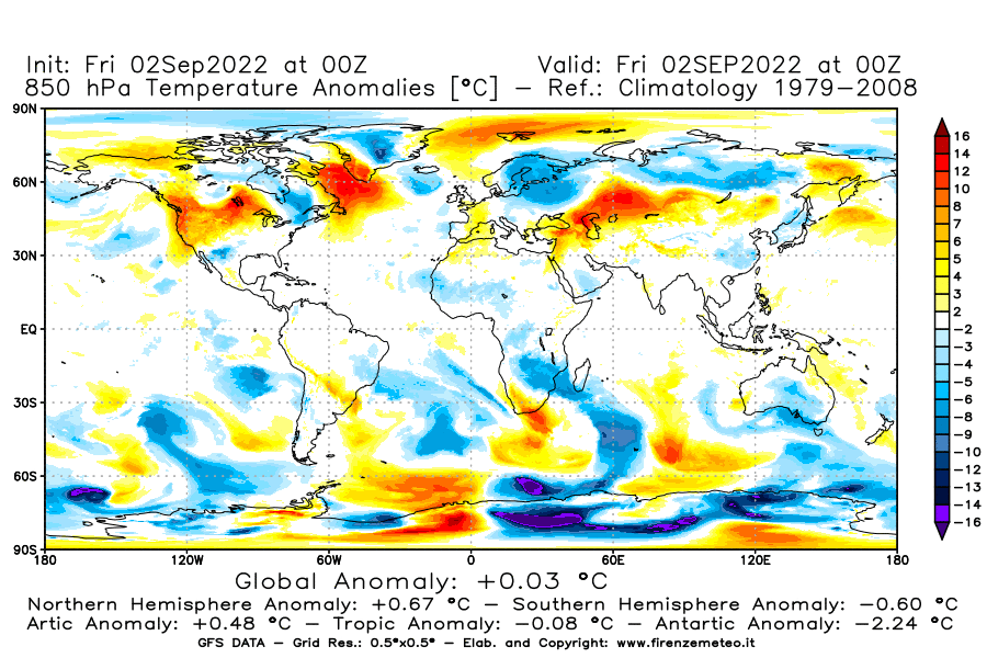 GFS analysi map - Temperature Anomalies [°C] at 850 hPa in World
									on 02/09/2022 00 <!--googleoff: index-->UTC<!--googleon: index-->