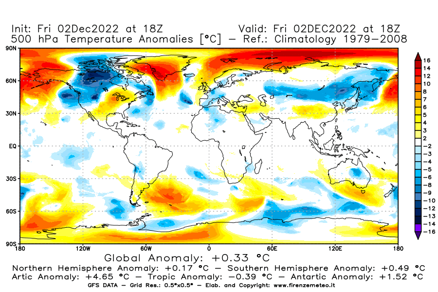 Mappa di analisi GFS - Anomalia Temperatura [°C] a 500 hPa in World
							del 02/12/2022 18 <!--googleoff: index-->UTC<!--googleon: index-->