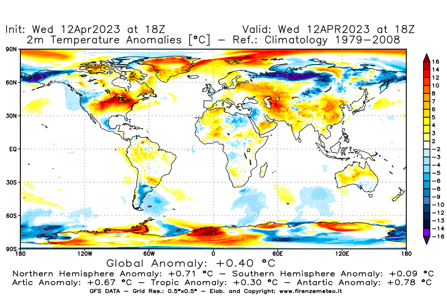 GFS analysi map - Temperature Anomalies [°C] at 2 m in World
									on 12/04/2023 18 <!--googleoff: index-->UTC<!--googleon: index-->
