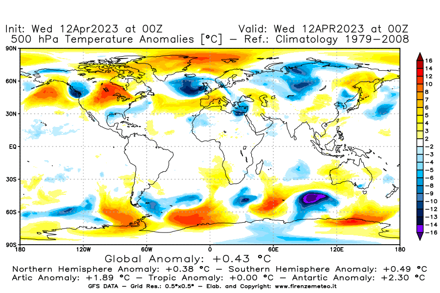 GFS analysi map - Temperature Anomalies [°C] at 500 hPa in World
									on 12/04/2023 00 <!--googleoff: index-->UTC<!--googleon: index-->