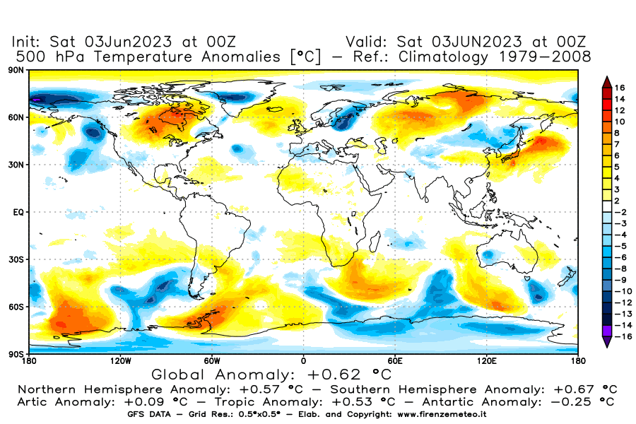 GFS analysi map - Temperature Anomalies [°C] at 500 hPa in World
									on 03/06/2023 00 <!--googleoff: index-->UTC<!--googleon: index-->