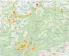 earthquakes time series Trentino-South Tyrol