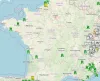Real-time earthquakes France