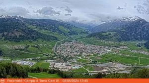 webcam  Campo di Trens (BZ, 836 m), webcam provincia di Bolzano
