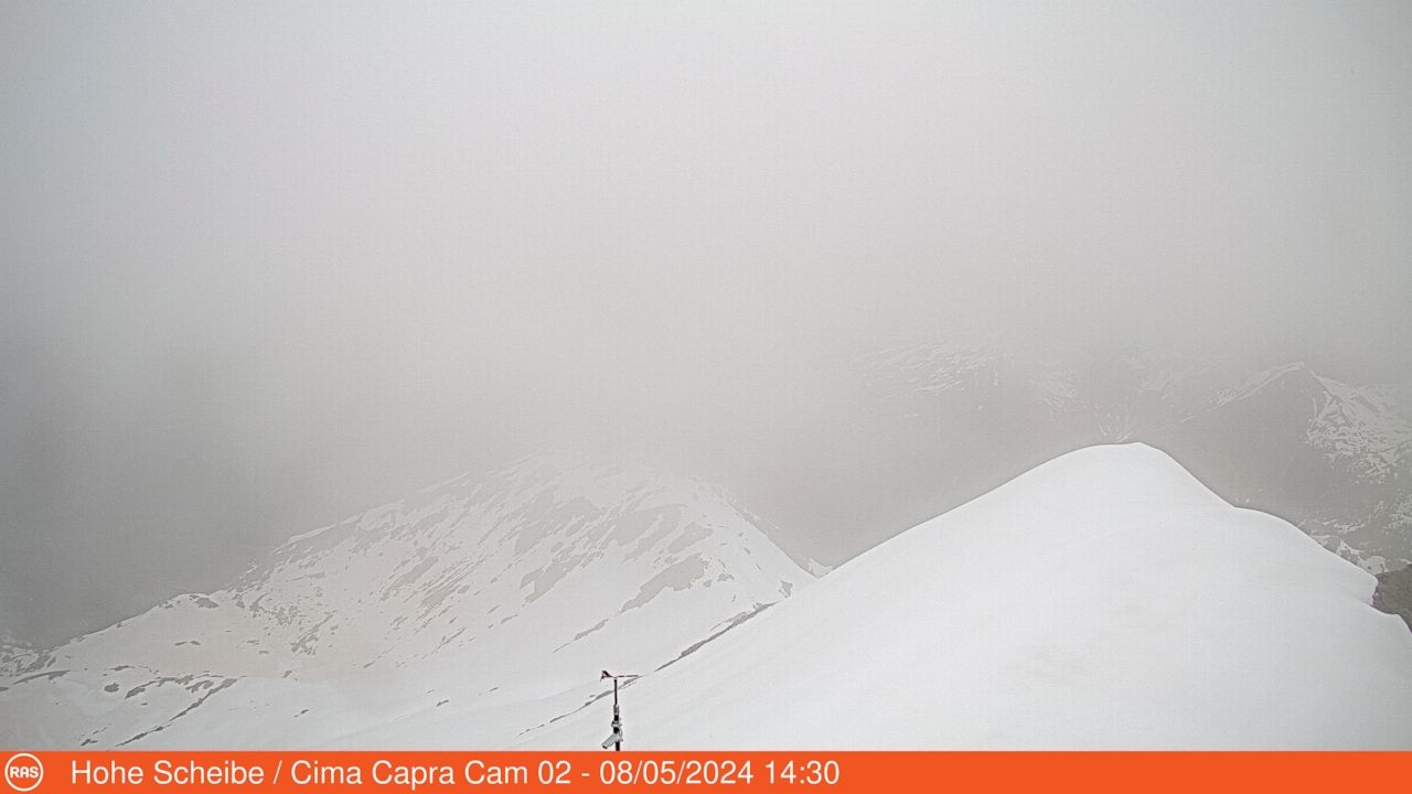webcam Cima Capra, webcam Hohe Scheibe, webcam provincia di Bolzano, 
                                            webcam Trentino-Alto Adige, webcam alpi