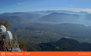 webcam  Cima Penegal (TN, 1737 m), webcam provincia di Trento