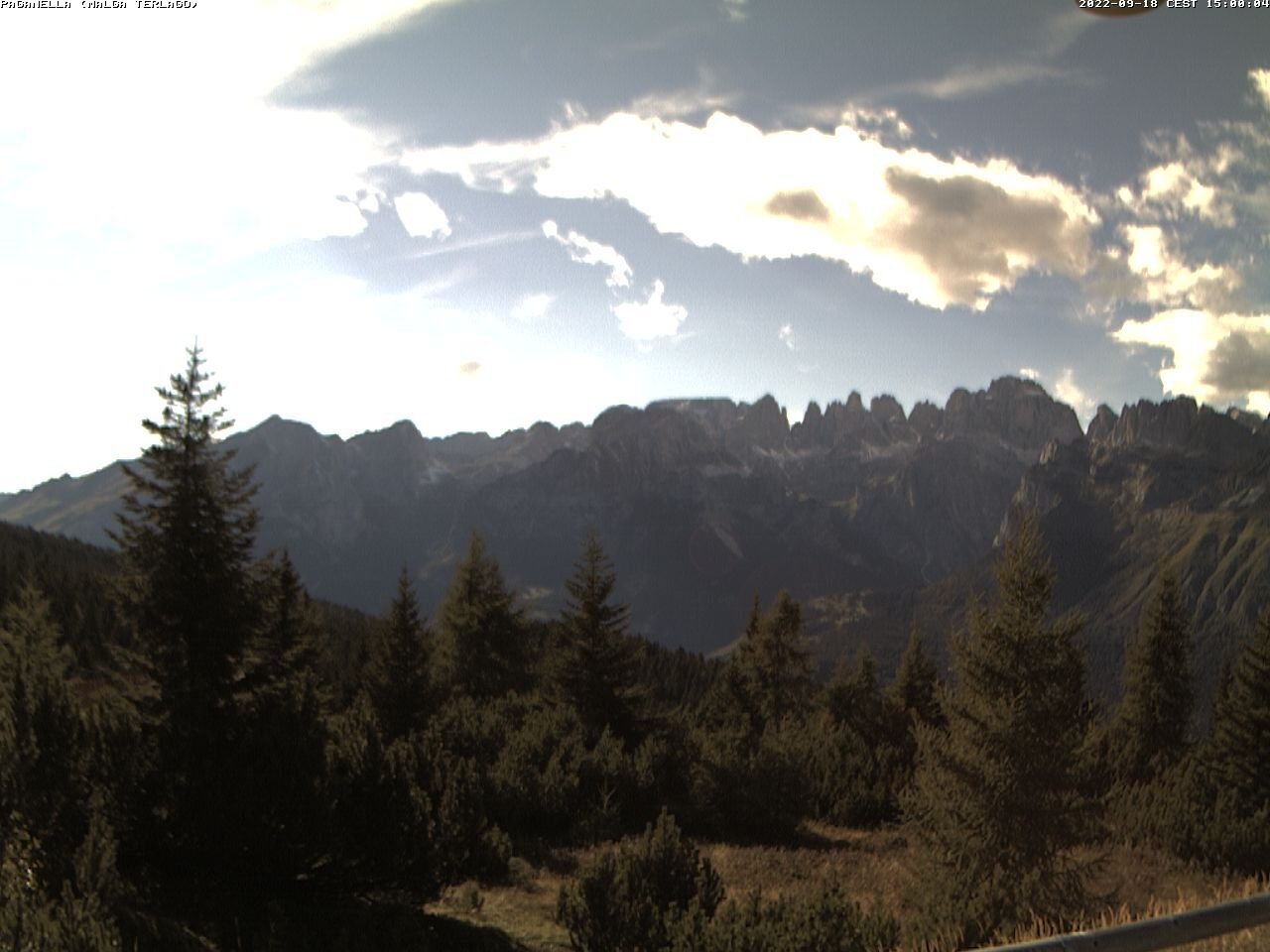 webcam  Malga Terlago (TN, 1820 m), webcam provincia di Trento, webcam Trentino-Alto Adige, Webcam Alpi - Trentino-Alto Adige