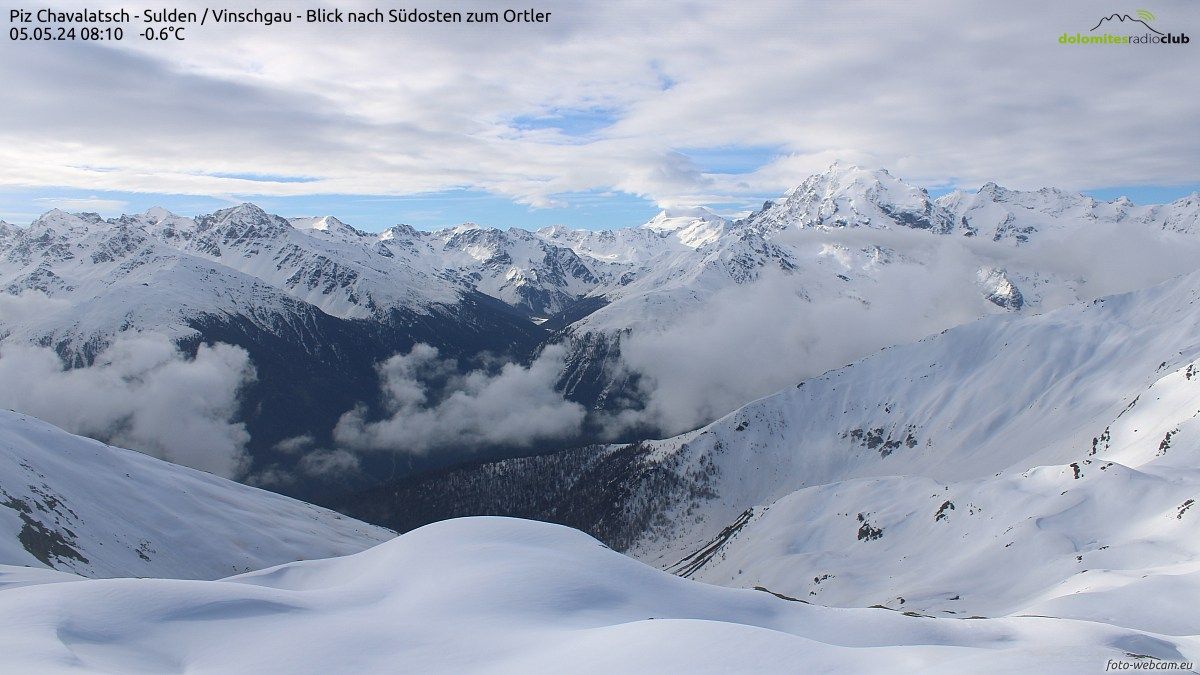webcam Monte Cavallaccio - Piz Chavalatsch, webcam Val Venosta,
                                                webcam provincia di Bolzano, webcam Trentino-Alto Adige, webcam alpi