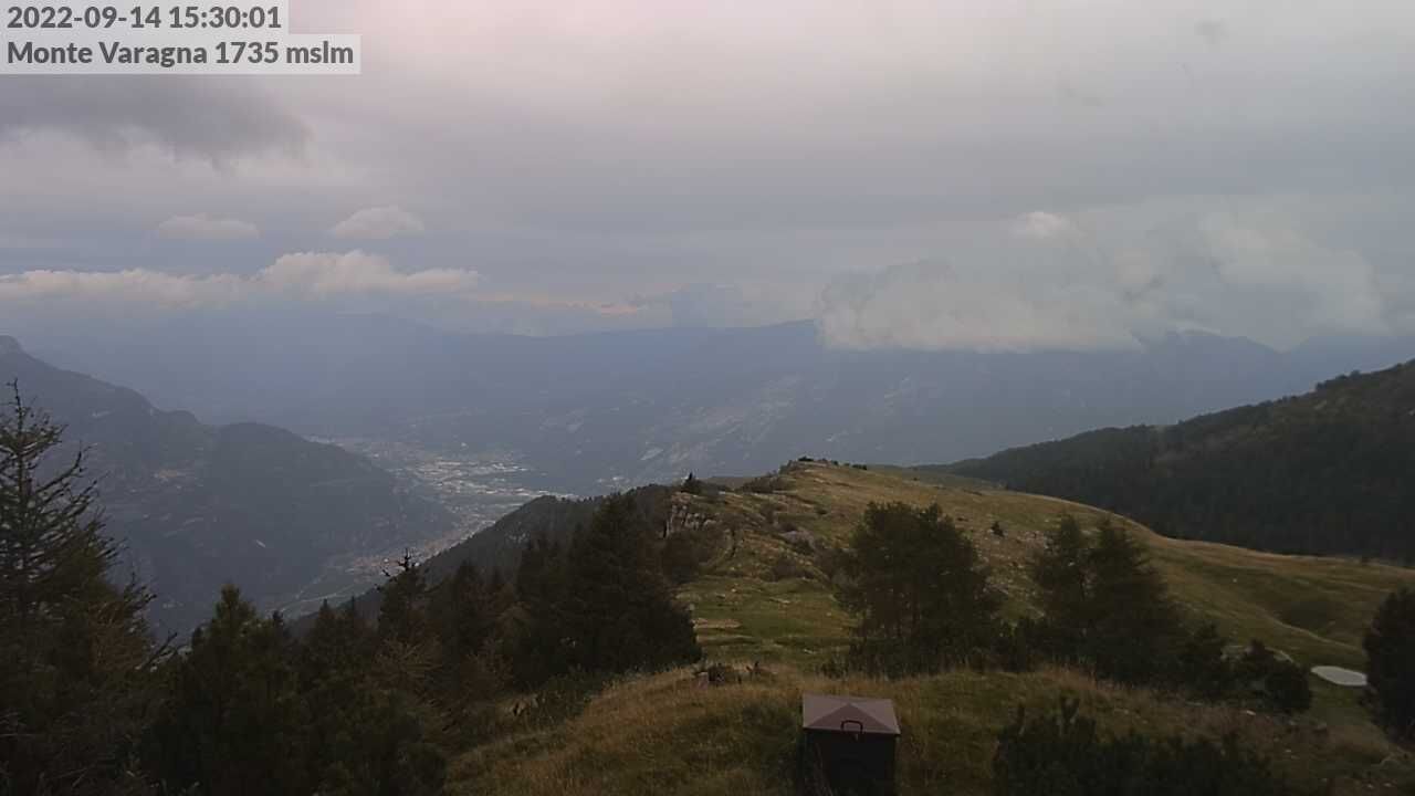 webcam  Monte Varagna (TN, 1735 m), webcam provincia di Trento, webcam Lombardia, Webcam Alpi - Lombardia
