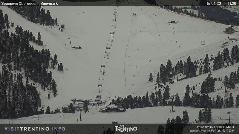 webcam Pampeago, webcam seggiovia Obereggen, webcam provincia di Trento, 
                                            webcam Trentino-Alto Adige, webcam alpi