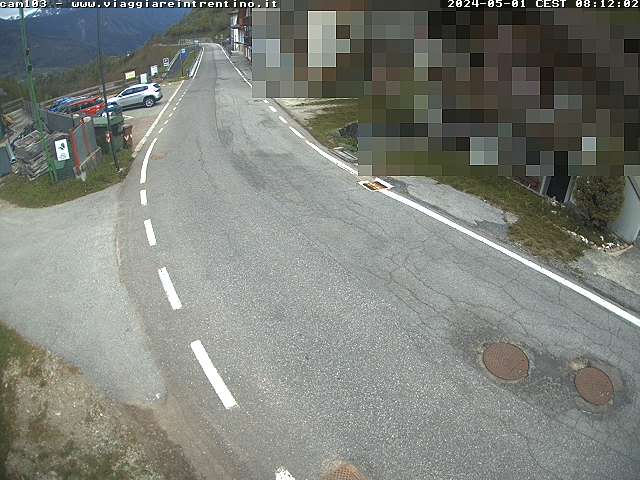 webcam  Passo Gobbera (TN, 983 m), webcam provincia di Trento, webcam Trentino-Alto Adige, Webcam Alpi - Trentino-Alto Adige
