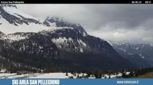 webcam  Passo San Pellegrino (TN, 1918 m), webcam provincia di Trento, webcam Veneto, Webcam Alpi - Veneto