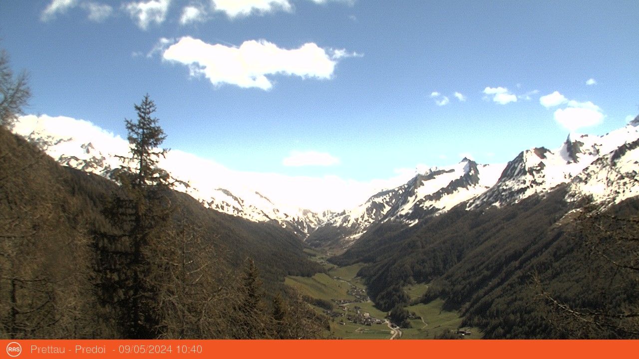 webcam  Predoi (BZ, 1475 m), webcam provincia di Bolzano, webcam Trentino-Alto Adige, Webcam Alpi - Trentino-Alto Adige