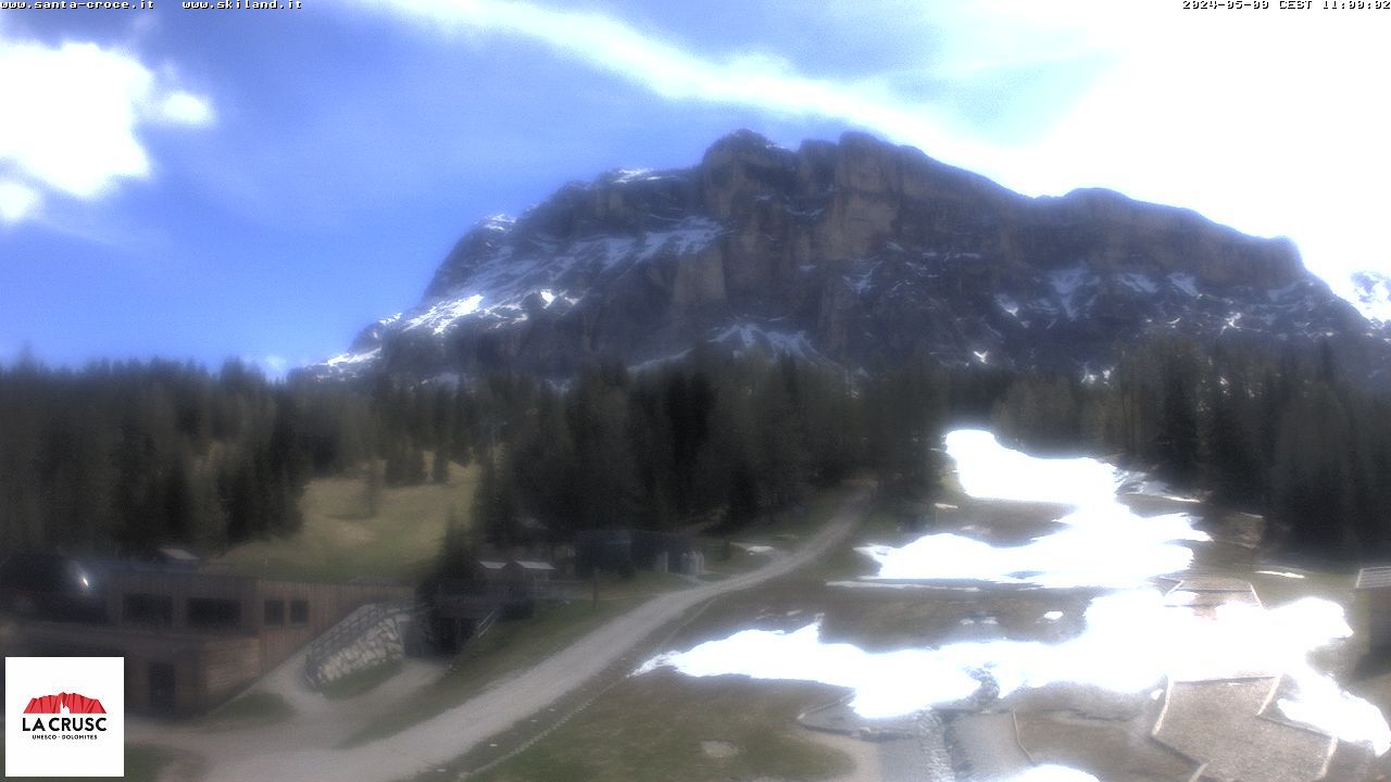 webcam  Santa Croce (1340 m), Badia (BZ), webcam provincia di Bolzano, webcam Trentino-Alto Adige, Webcam Alpi - Trentino-Alto Adige
