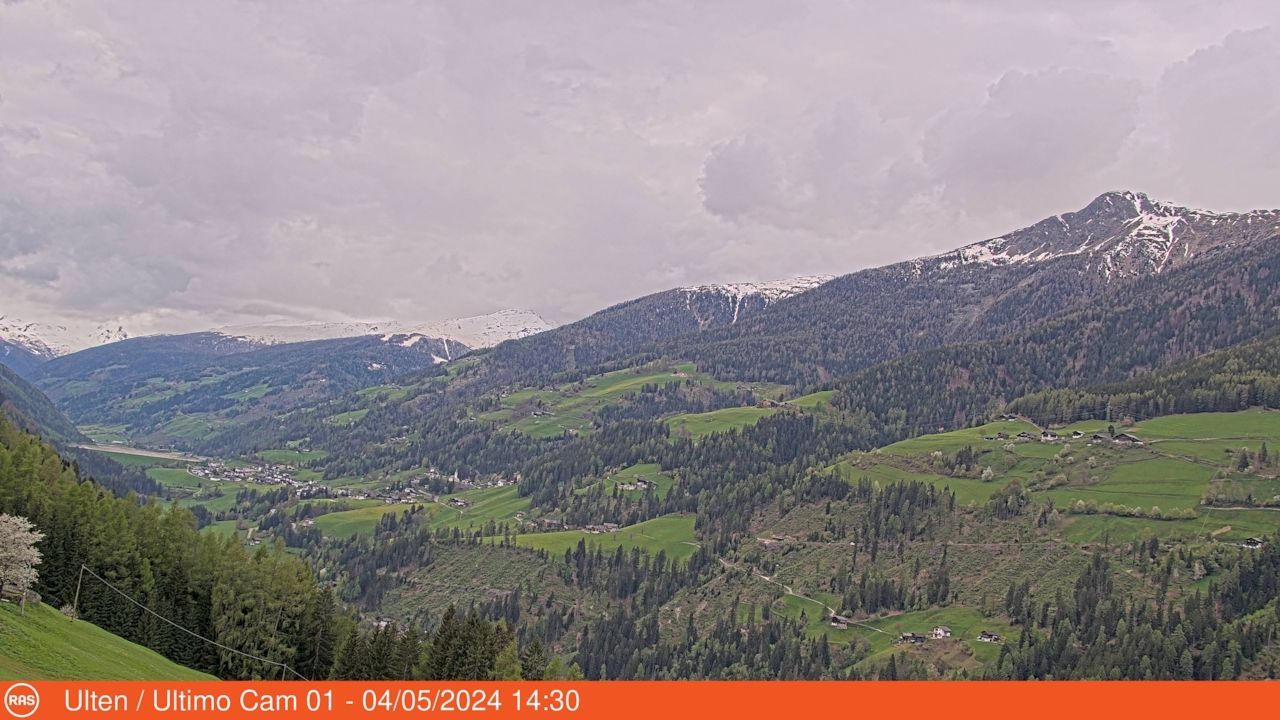 webcam  Santa Valburga (1190 m), Ultimo (BZ), webcam provincia di Bolzano, webcam Trentino-Alto Adige, Webcam Alpi - Trentino-Alto Adige
