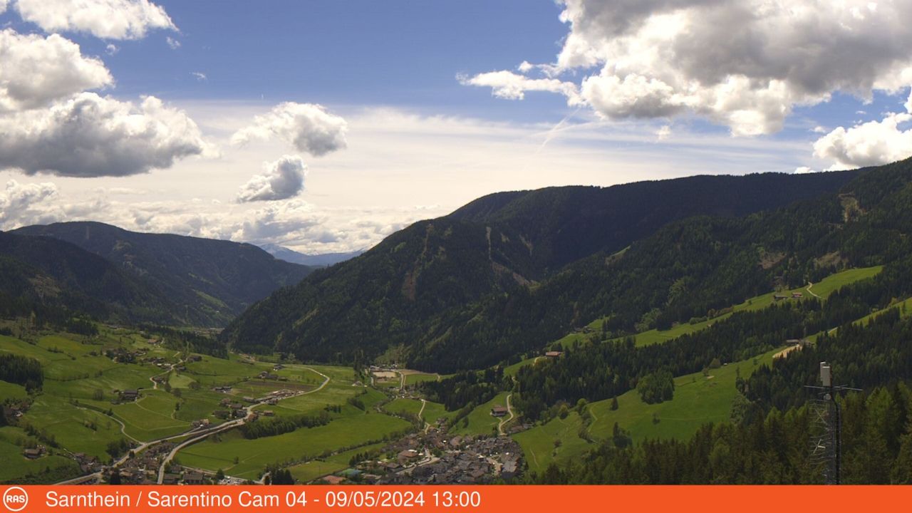 webcam  Sarentino (BZ, 967 m), webcam provincia di Bolzano, webcam Trentino-Alto Adige, Webcam Alpi - Trentino-Alto Adige