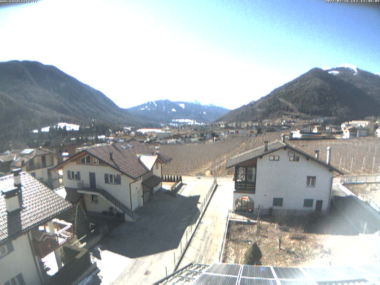 webcam  Terzolas (TN, 755 m), webcam provincia di Trento, webcam Trentino-Alto Adige, Webcam Alpi - Trentino-Alto Adige