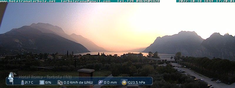 webcam Torbole,  webcam provincia di Trento, 
                                            webcam Trentino-Alto Adige, webcam alpi
