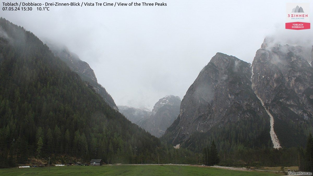 webcam  Valle di Landro (BZ, 1400 m), webcam provincia di Bolzano, webcam Trentino-Alto Adige, Webcam Alpi - Trentino-Alto Adige