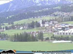 webcam  Vigo di Fassa (TN, 1382 m), webcam provincia di Trento