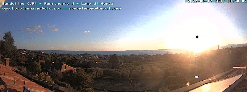 webcam Bardolino,  webcam provincia di Verona, 
                                            webcam Veneto, webcam alpi