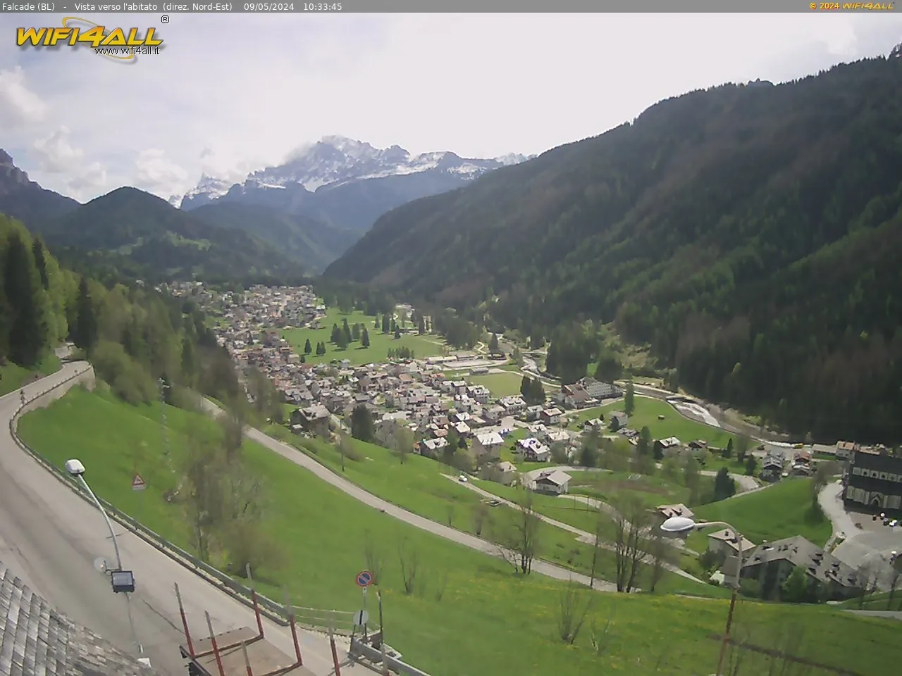 webcam Falcade,  webcam provincia di Belluno, 
                                            webcam Veneto, webcam alpi