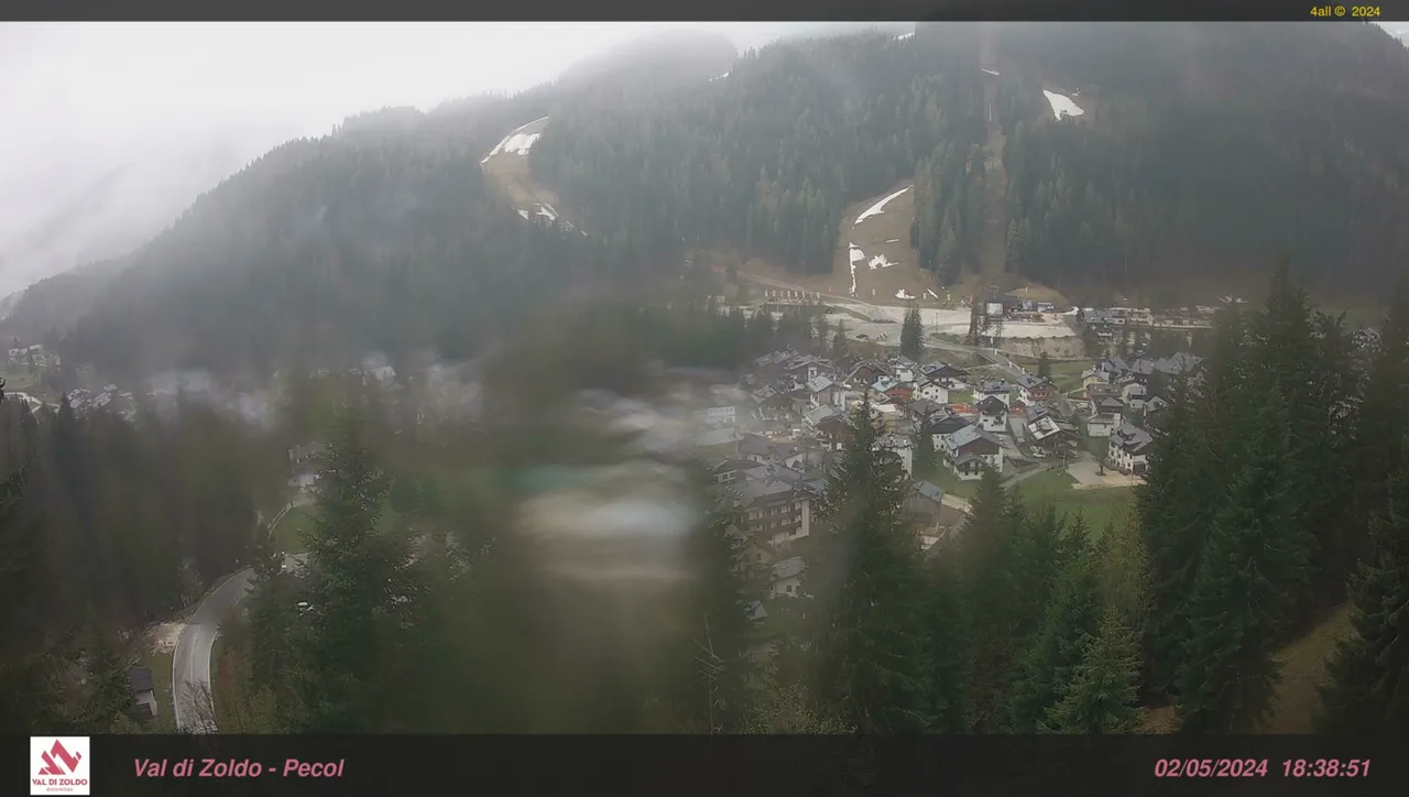 webcam Val di Zoldo,  webcam provincia di Belluno, webcam Pecol
                                            webcam Veneto, webcam alpi