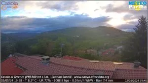 webcam  Casola di Terenzo (800 m), Terenzo (PR), webcam provincia di Parma, webcam Emilia-Romagna, Webcam Appennino Settentrionale - Emilia-Romagna