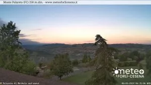 webcam  Monte Palareto (FC, 250 m), Meldola, webcam provincia di Forlì-Cesena