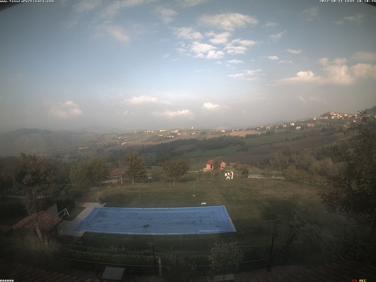 webcam  Perticara (600 m), Novafeltria (RN), webcam provincia di Forlì-Cesena, webcam Emilia-Romagna, Webcam Appennino Settentrionale - Emilia-Romagna