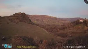 webcam  Pietra Perduca (659 m), Travo (PC), webcam provincia di Piacenza, webcam Emilia-Romagna, Webcam Appennino Settentrionale - Emilia-Romagna