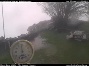 webcam  Monte Borla (1470 m), webcam provincia di Massa-Carrara