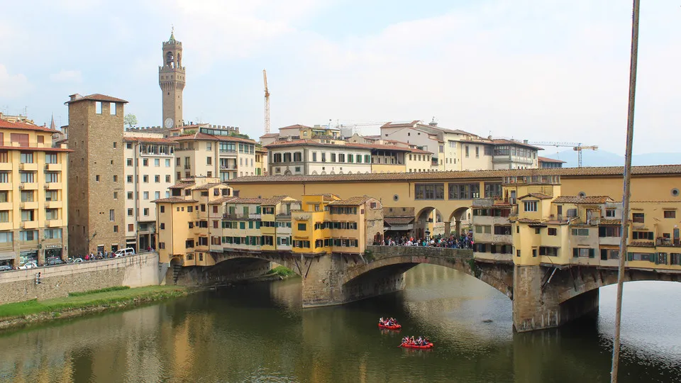 webcam Firenze, Ponte Vecchio, vista nord